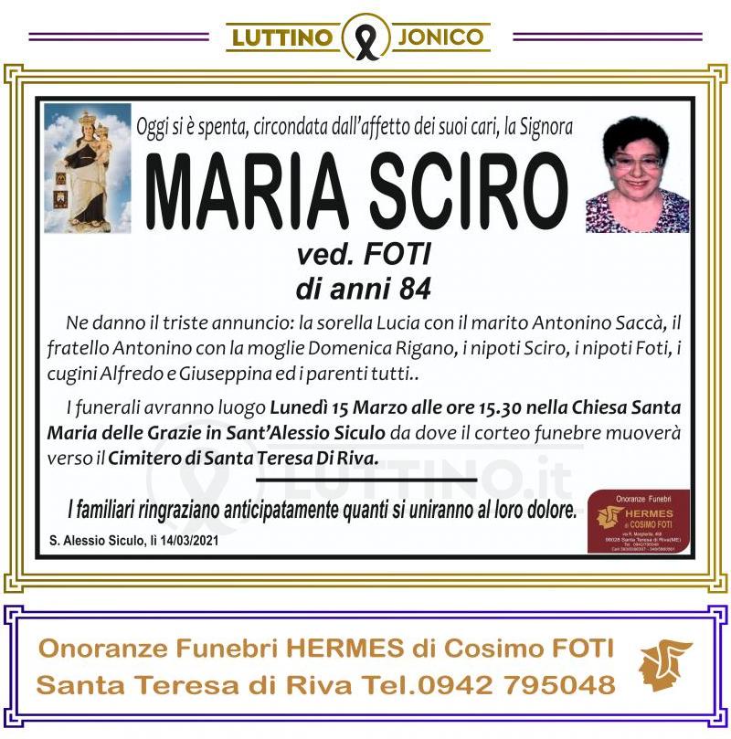 Maria  Sciro 
